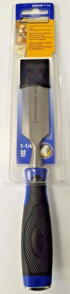 Irwin Marples Pro Touch Chisel With Striking Cap England MS500B-1-1/4"