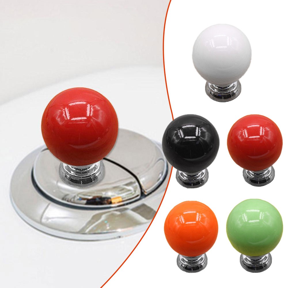 Toilet Dual Push Button Colored Round Flush Button Replacement TL
