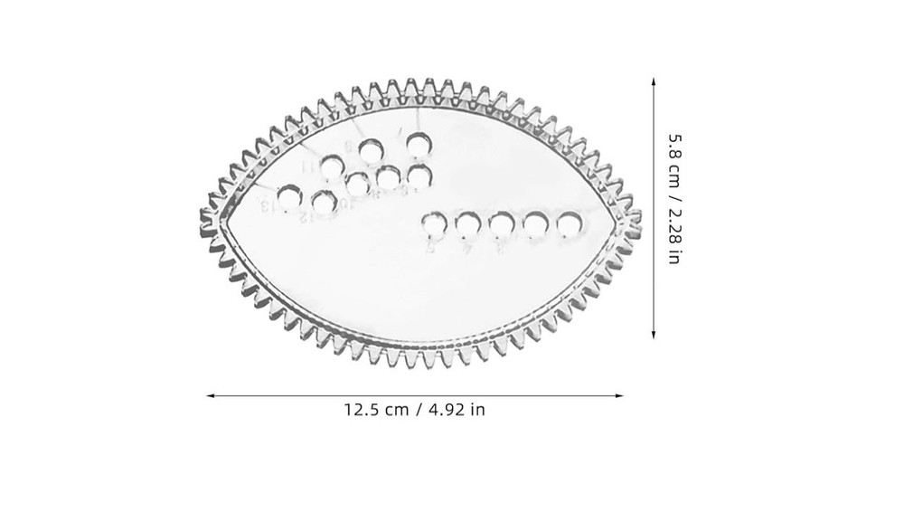 Graphic Drawing Template Drawing Ruler Drafting Circle Ruler