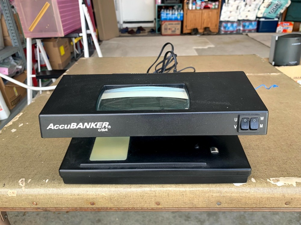 AccuBanker Insta-verifier UV Light (Counterfeit Detector)
