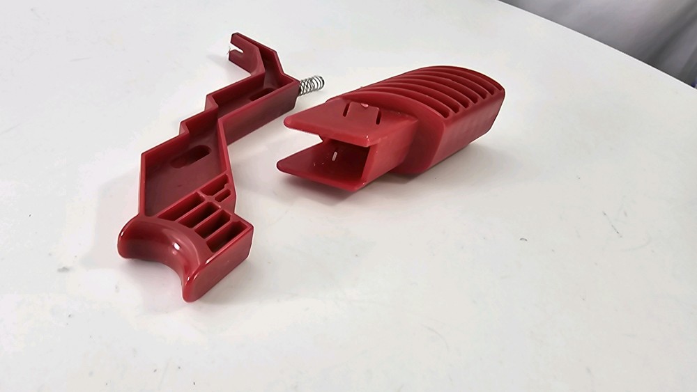 Spy Gear Rocket Blaster Blast Red Trigger and Handle Grip Replacement Parts