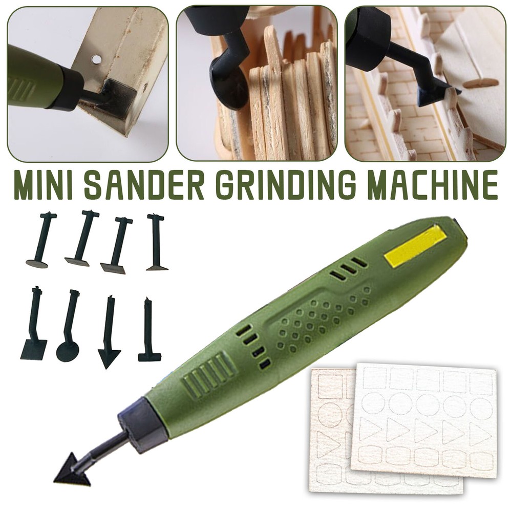 Portable Mini Sander Grinding Machine Superfine Sander Adapter