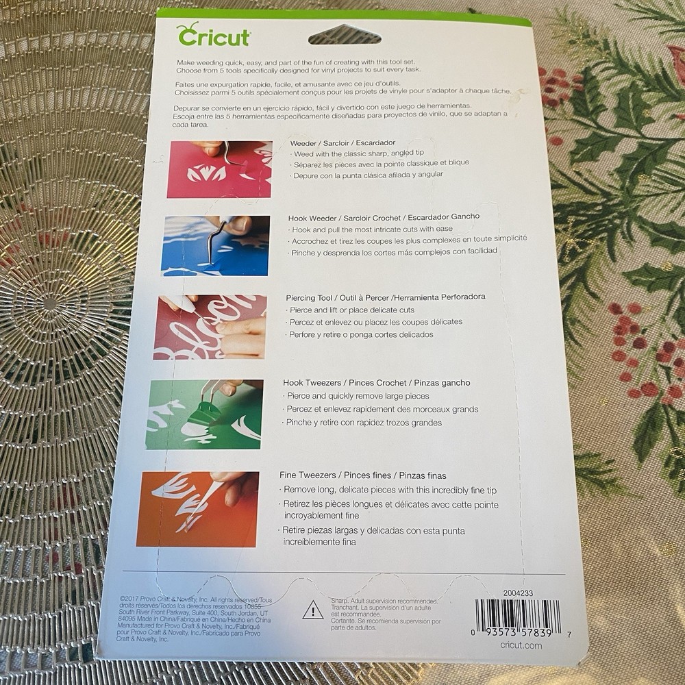 Cricut Weeding Tool Set *SEALED*
