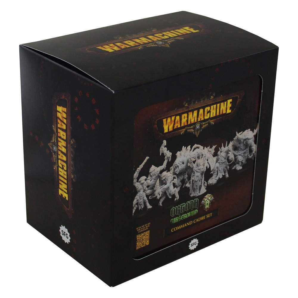 Warmachine: Orgoth Cursebound Command Cadre Set