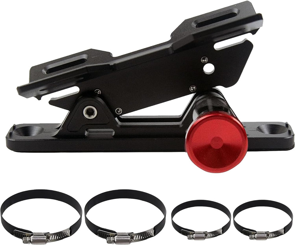 Quick Release Fire Extinguisher Mount - Aluminum Adjustable UTV Roll Bar Fire Ex