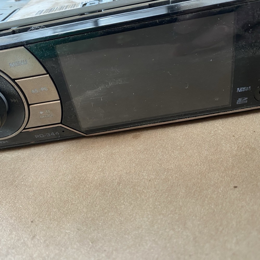 Power Acoustik PD-344 Faceplate