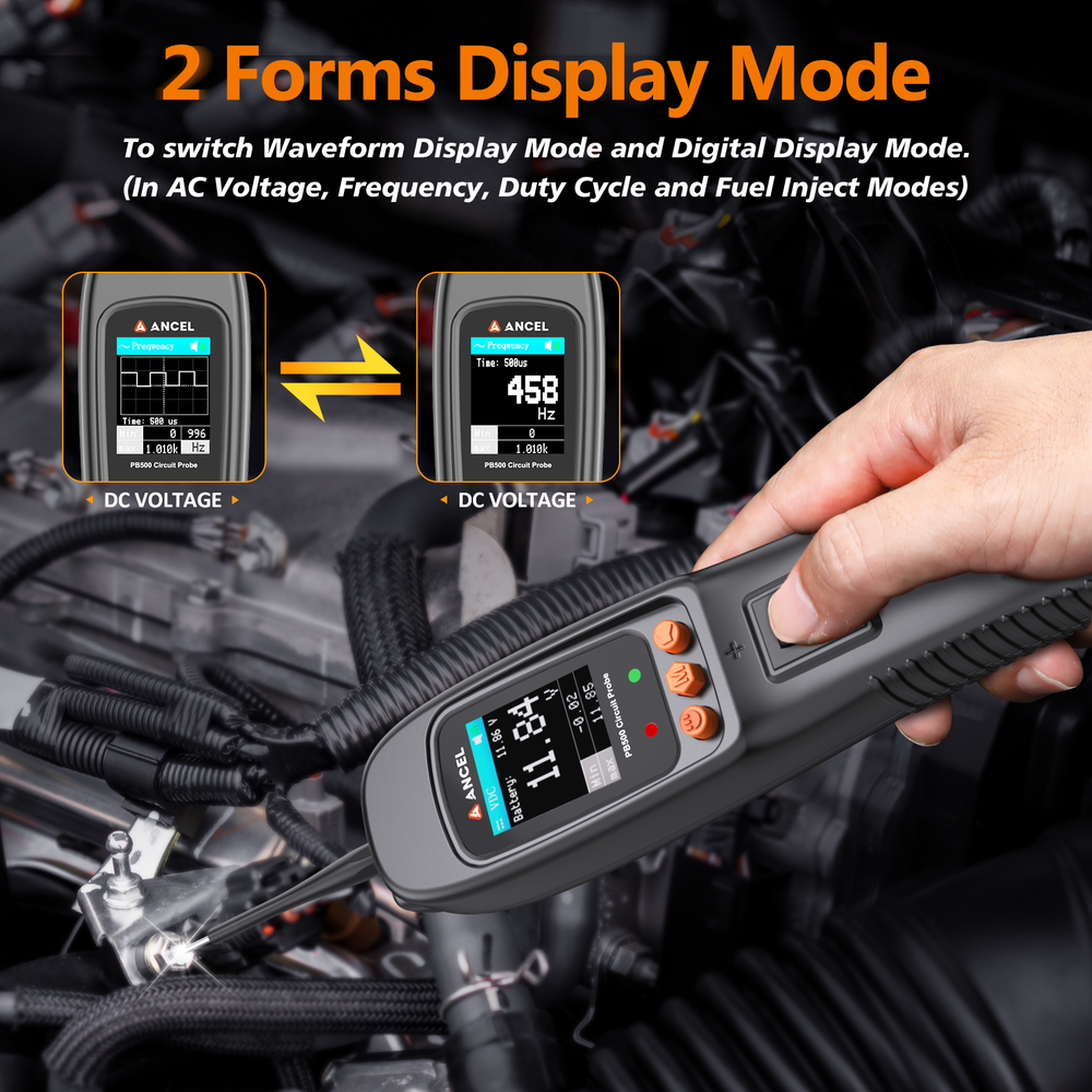 12 24V Car Digital Power Probe Circuit Electrical Tester Test Lead Device System