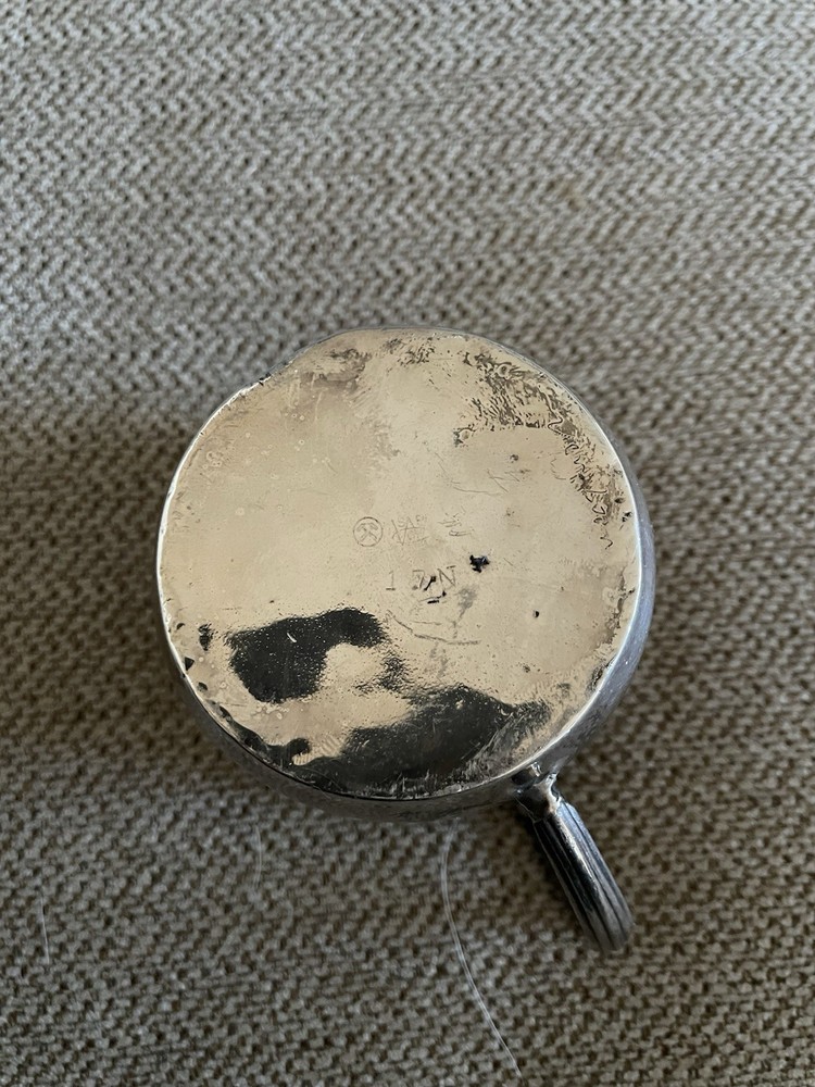 European Silver Plate German Child Cup
