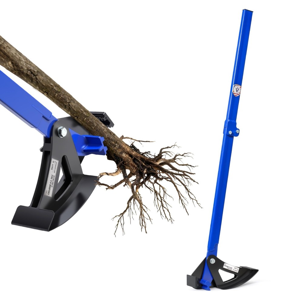 Heavy Duty Sapling Puller Tool - Ergonomic Root Remover for Trees & Shrubs