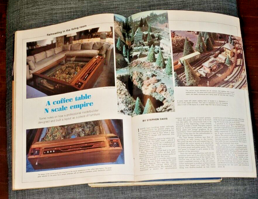 3 MODEL RAILROADER Magazines Oct, Nov, Dec 1979 Command Control System