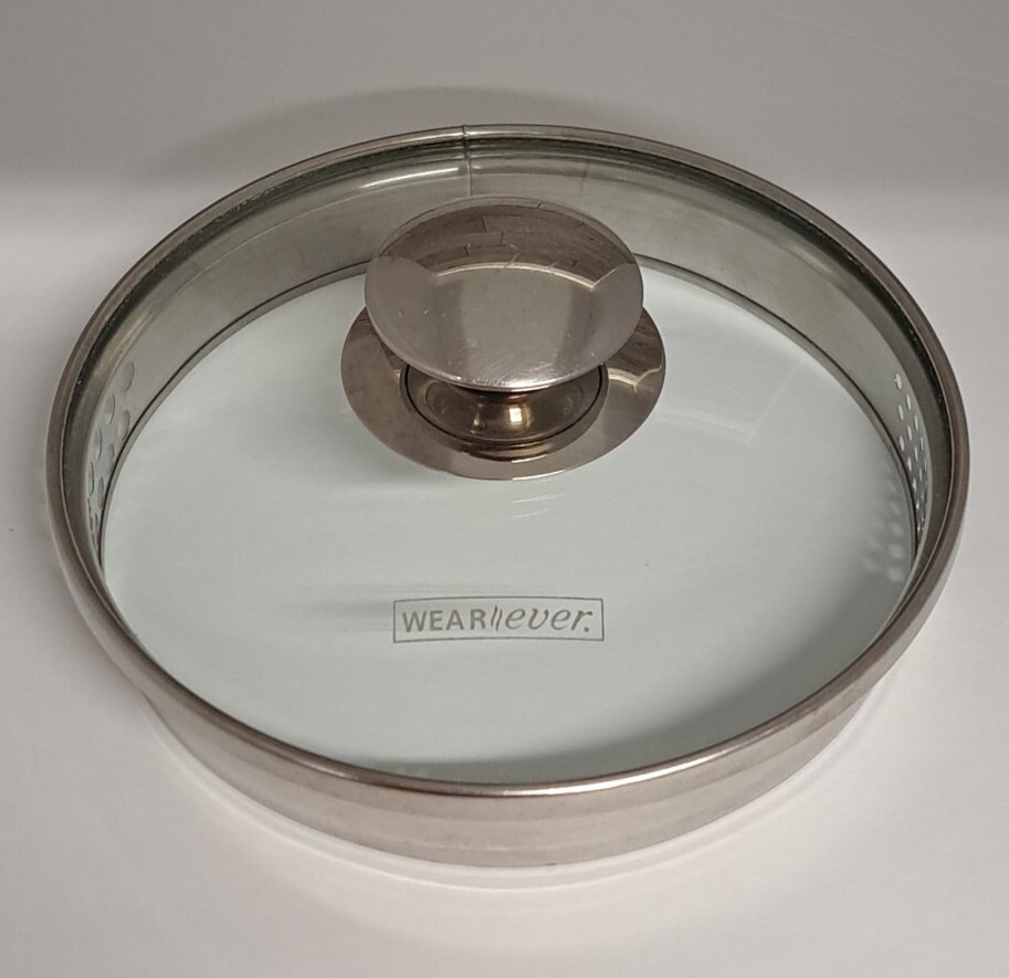 WearEver Stainless Strainer Replacement Glass Lid 6⅛"