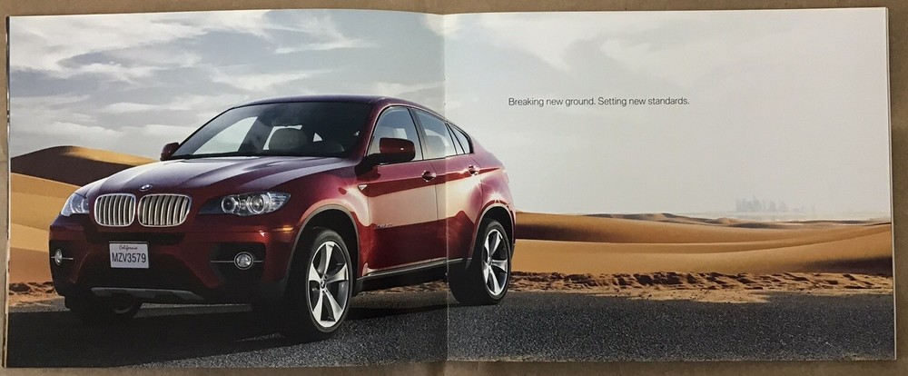 BMW X6 2008 Small Sales Brochure Preowned