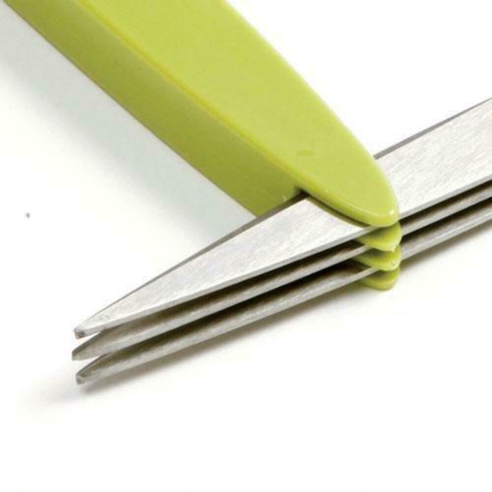 Triple Blade Herb Scissors with Blade Cleaner