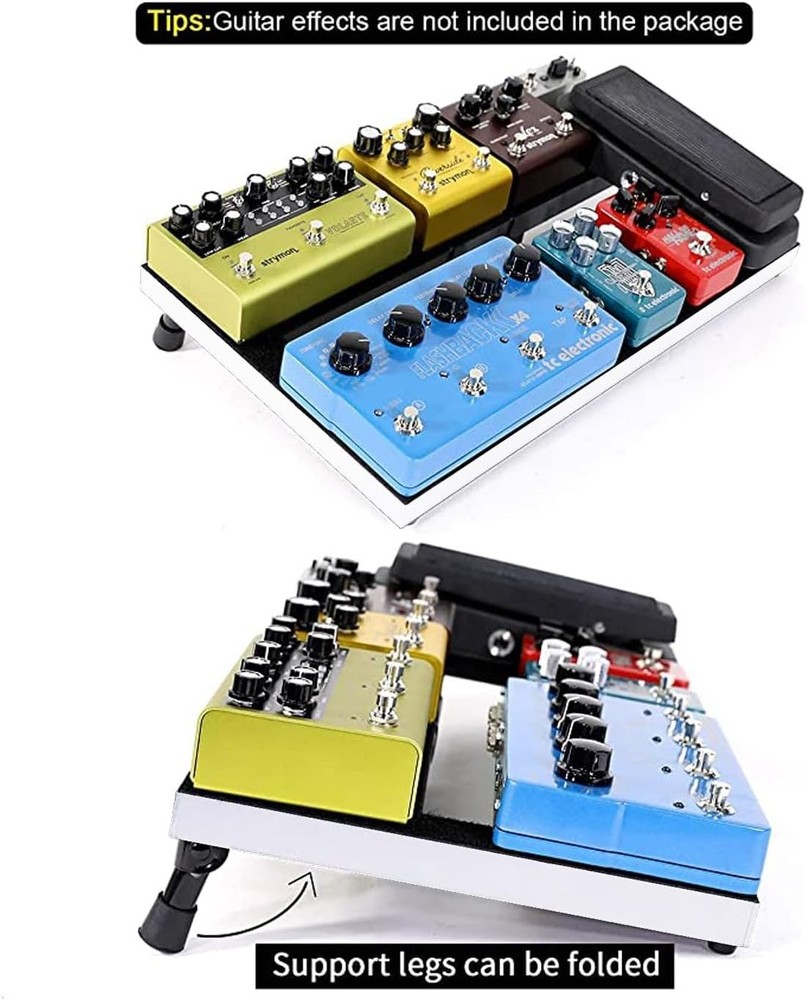 Ghost Fire Guitar Pedalboard with Large Capacity Storage Bag