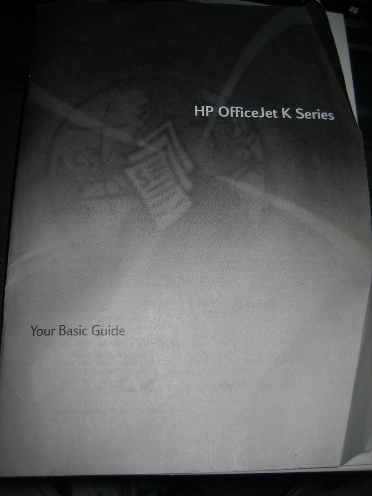 HP OfficeJet K Series Owner's Guide