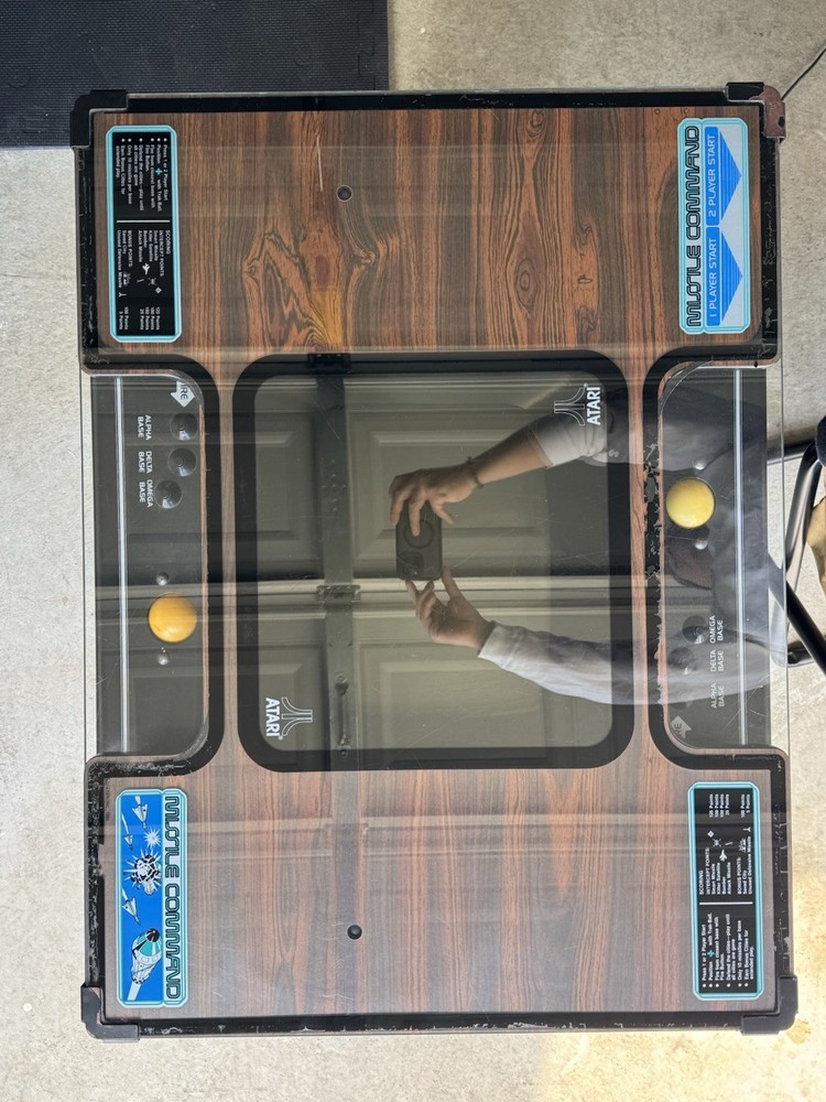 Missile Command arcade game table. Working And In Great Condition!