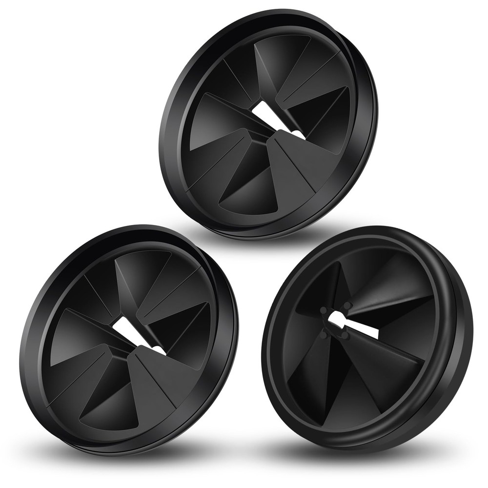3 Pack Garbage Disposal Splash Guard - Sink Baffle 3 3/8"QCB-AM for InSinkErator