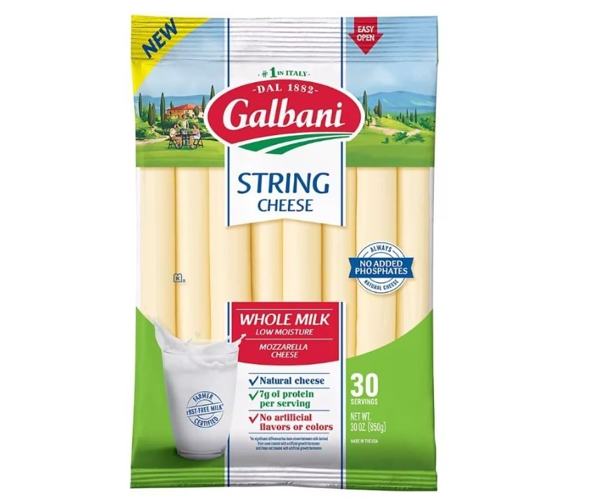 Galbani Mozzarella String Cheese 30 Ct