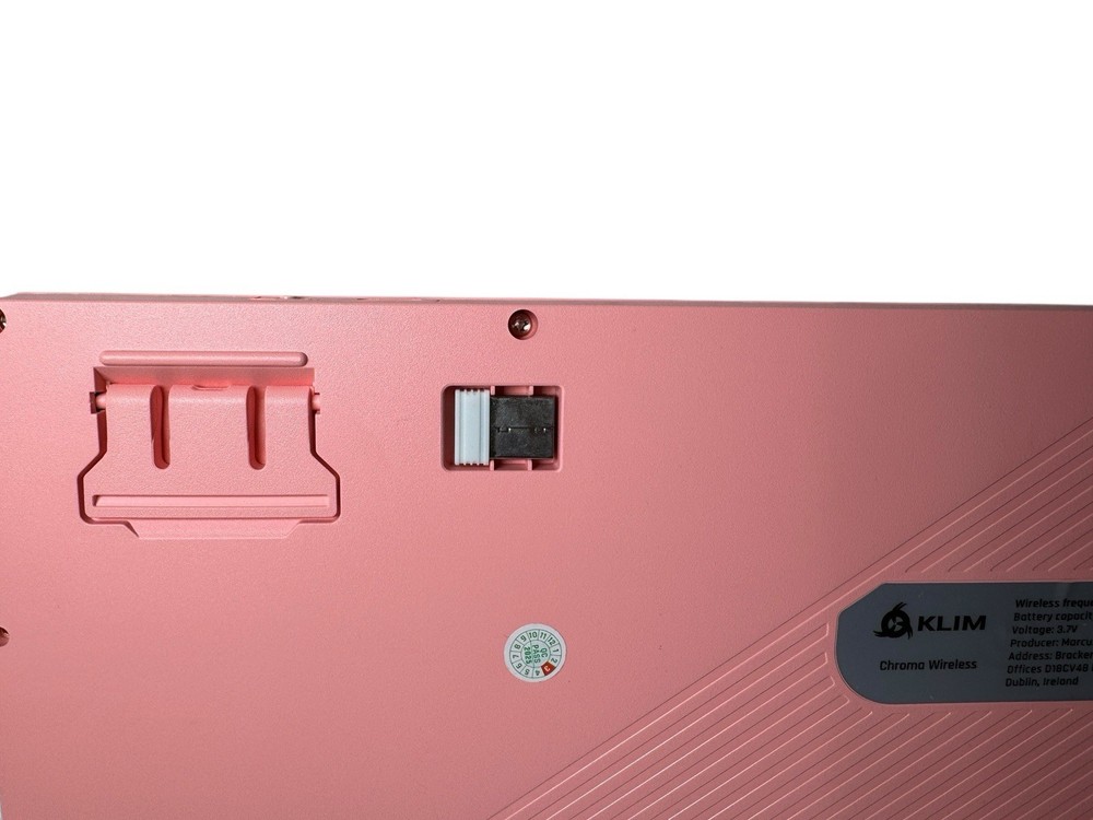 KLIM Chroma Wireless Keyboard PINK