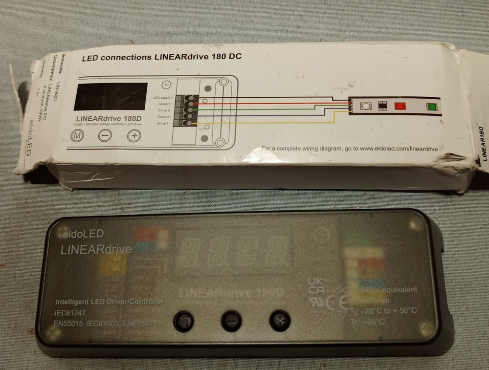 LINEARdrive 180 DC Led Connections
