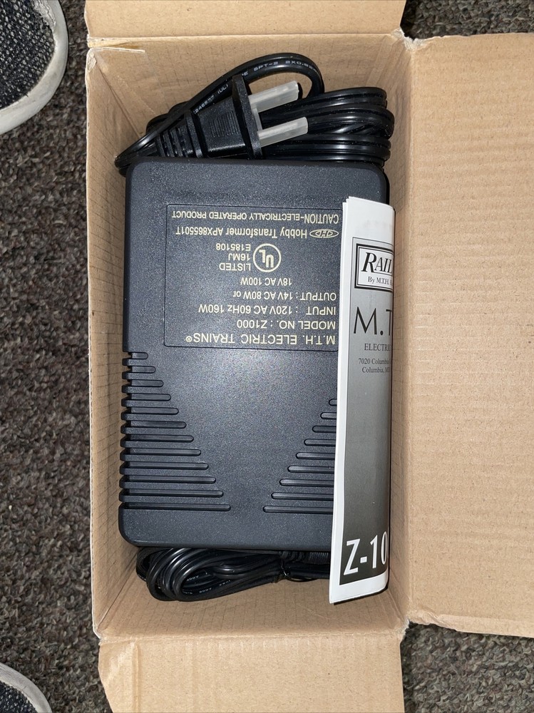 MTH Z-1000 100W Power Brick (Does Not Include Controller) - NEW! (40-1000A) •