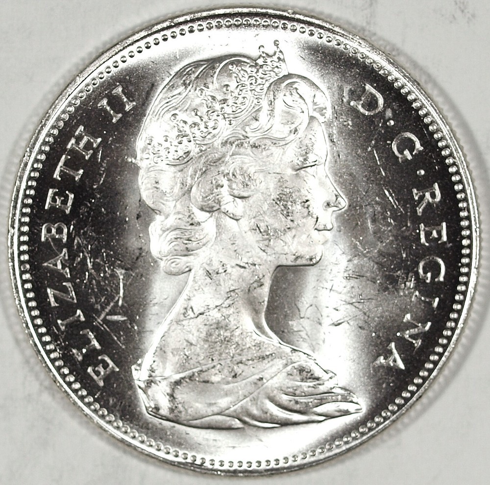 1966 Canada Silver Dollar ☆☆ UnCirculated ☆☆ Great For Sets 116
