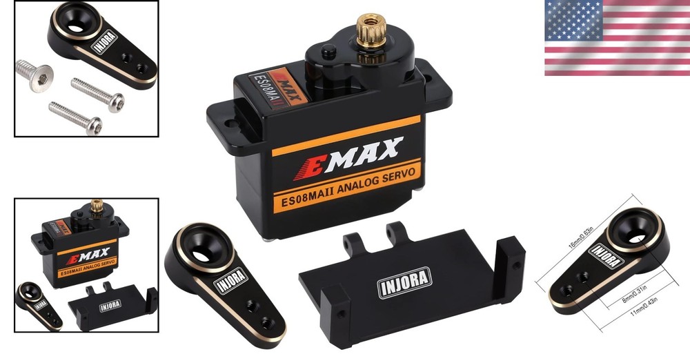High Sensitivity Brass Steering Servo for RC Models