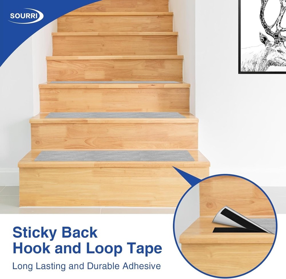 Self Adhesive Hook and Loop Fastener Tape Set - 164ft Total
