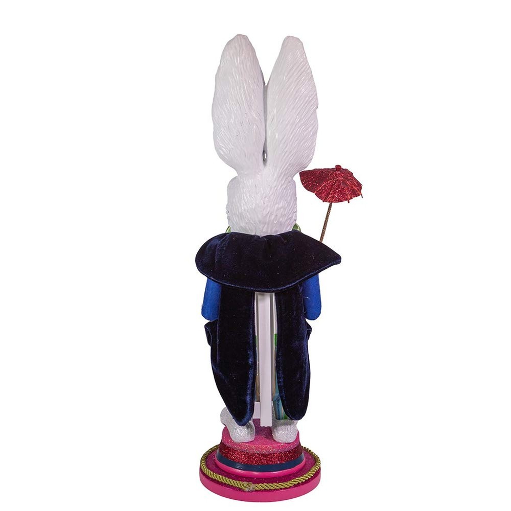 Kurt S. Adler 18" Hollywood White Rabbit Nutcracker