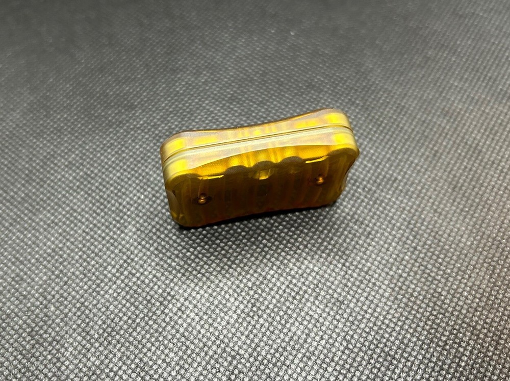 Fidget Slider PEI Shell w/ Carbon Fiber Slide Plates Haptic EDC