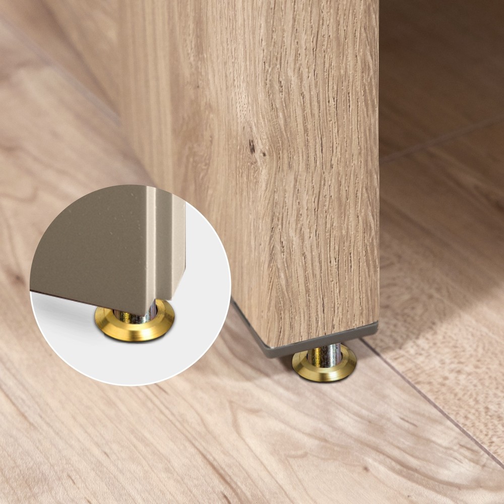 2PCS 0.51" Door Latch Dust Protector, Dust-Proof Sliding Lock Insert, White