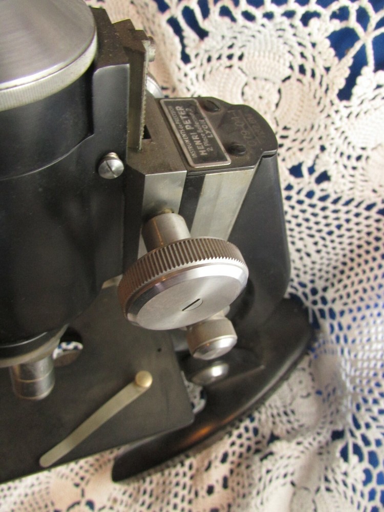 Ancient Microscope BBT Krauss 36cm