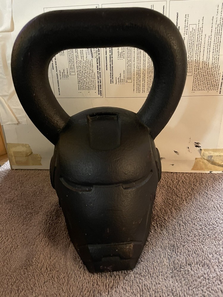 Onnit Officially Licensed Marvel Iron Man Kettlebell 
