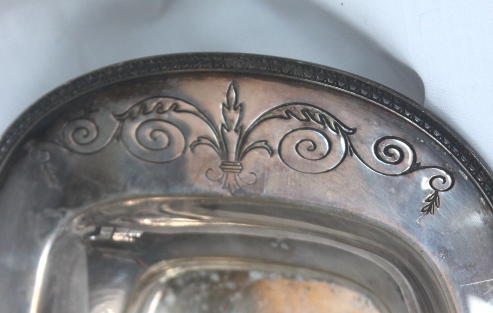 Antique Pairpoint Sheffield Silver Plate Rectangular Tray 1880-1894