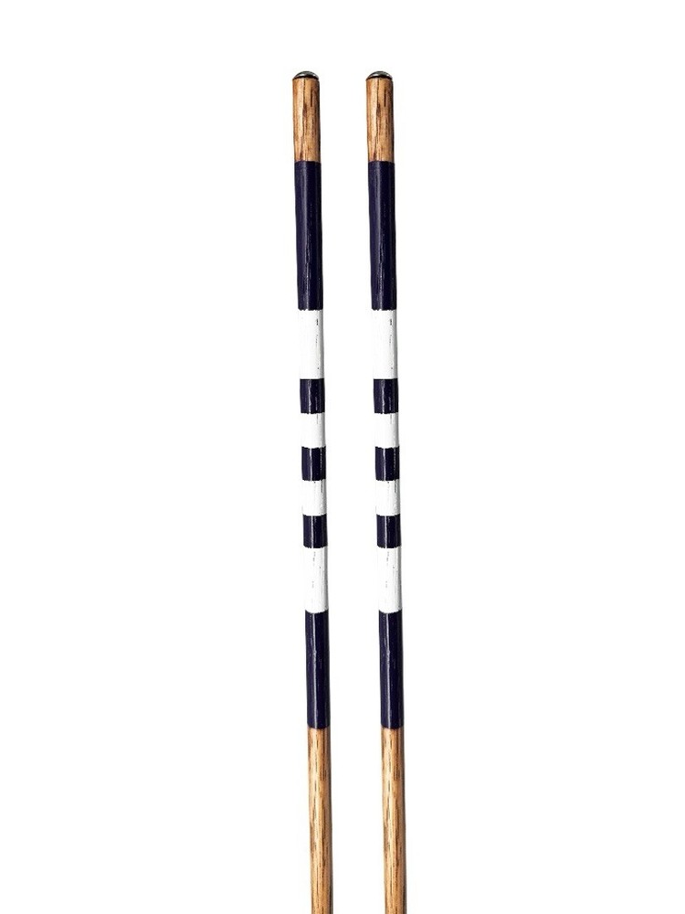 Golf Hickory Alignment Sticks Purple White