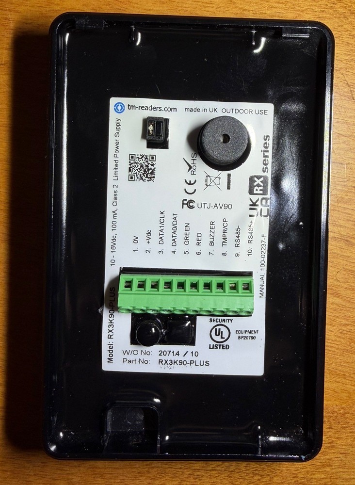 Third Millennium RX3K90-Plus RFID Proximity Reader