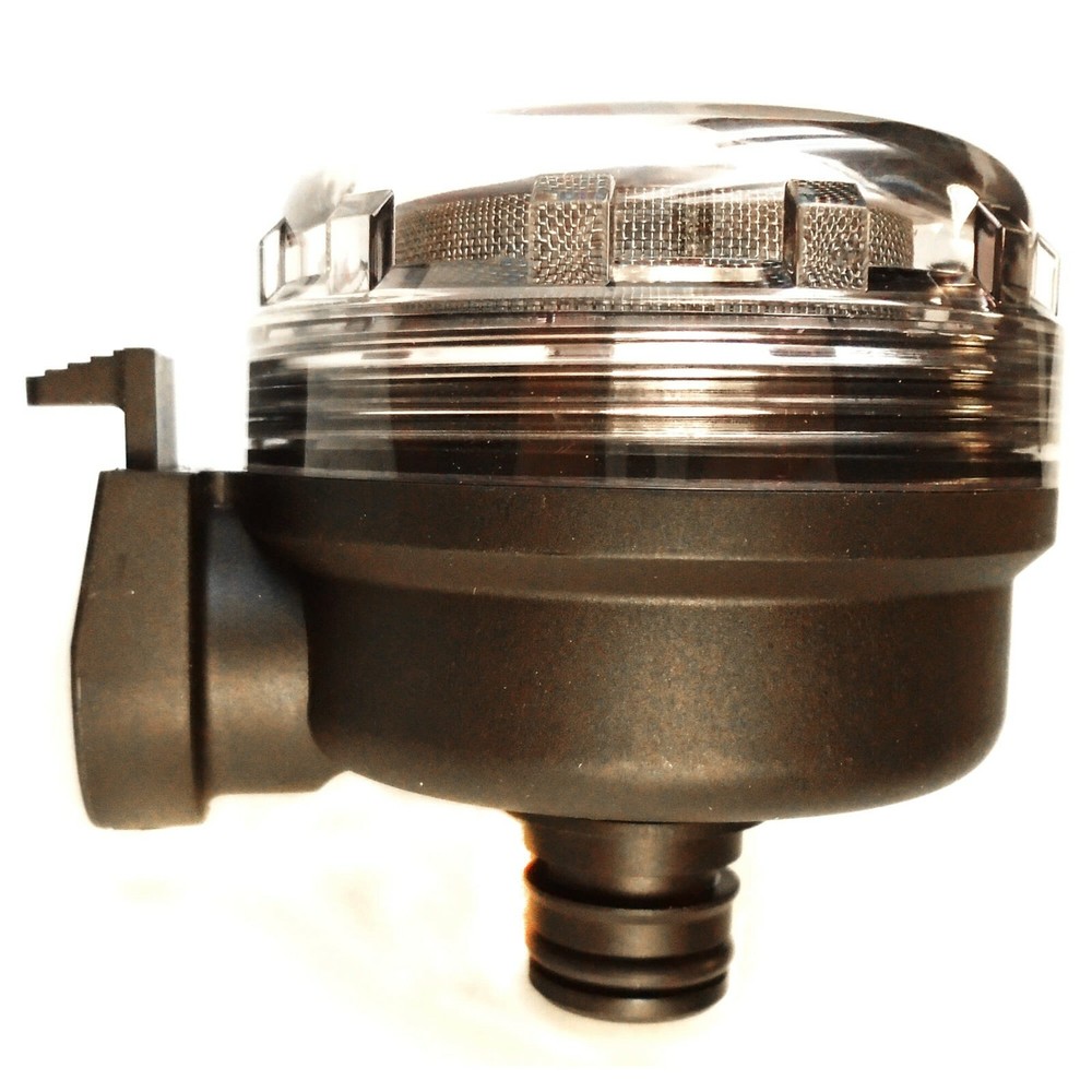 Jabsco 46400-9500 Pumpgard Strainer 90 Degree Snap Port - 40 Mesh