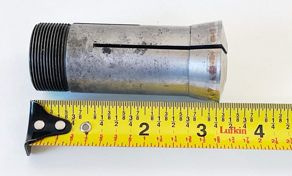 5/8" Round Collet 5C .576" W/ External Internal Thread .625"