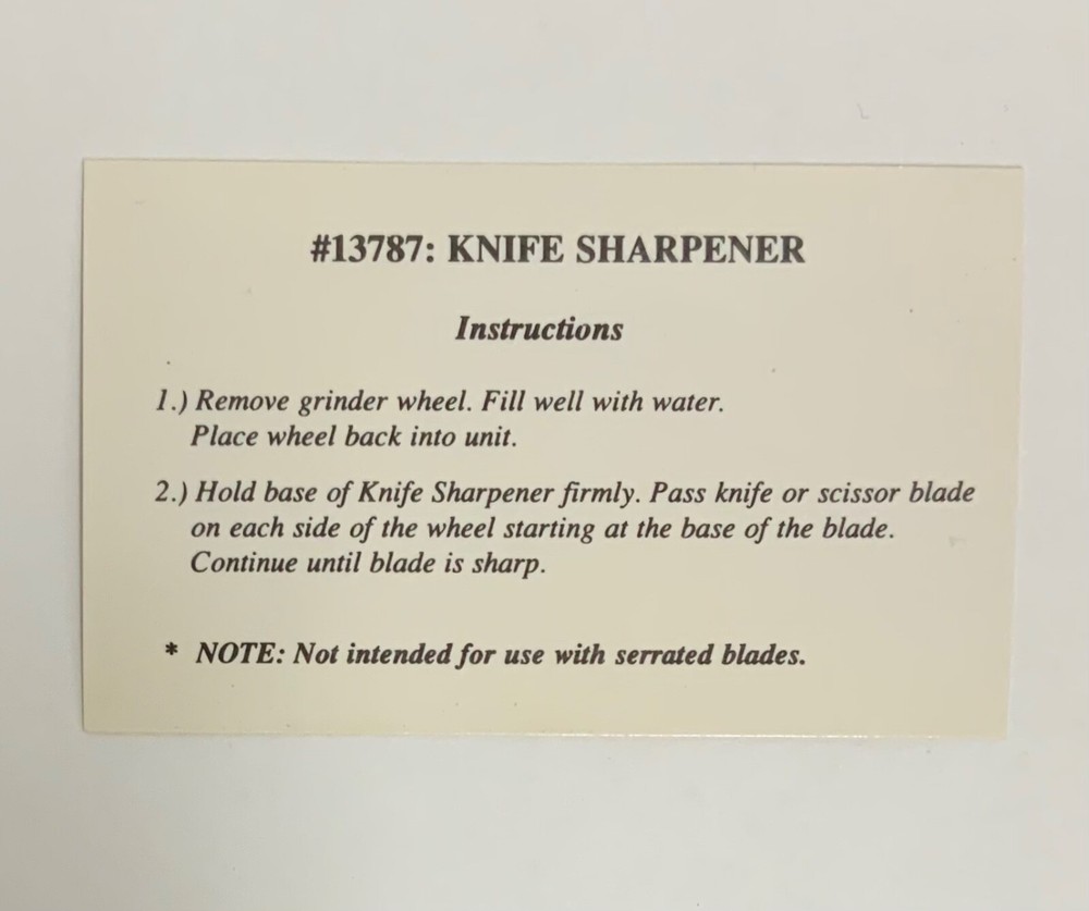 Kitchen Royal Knife Sharpener 13787