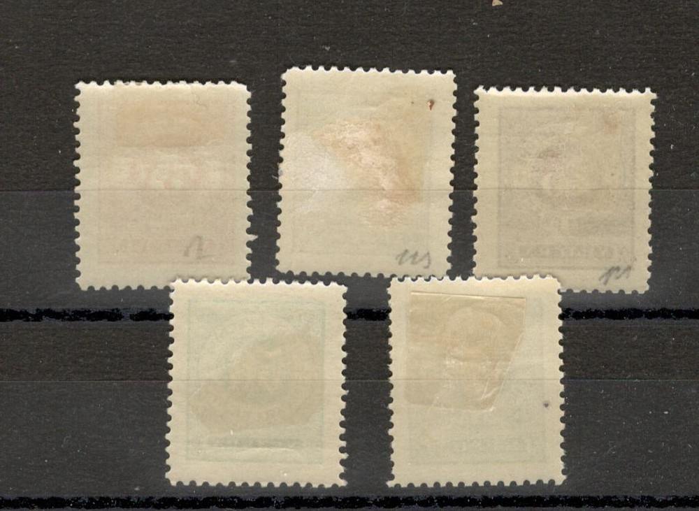 MONTENEGRO - MH SET - POSTAGE DUE STAMPS - 1902. (65)