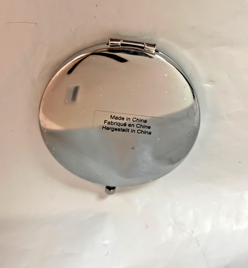 Patriotic Jeweled Compact Mirror