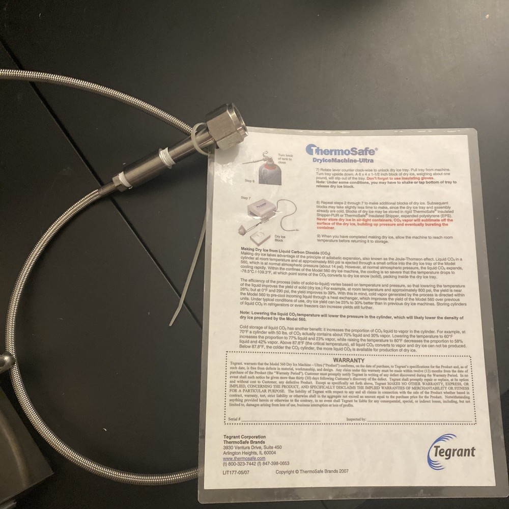 ThermoSafe Dry Ice Machine-Ultra