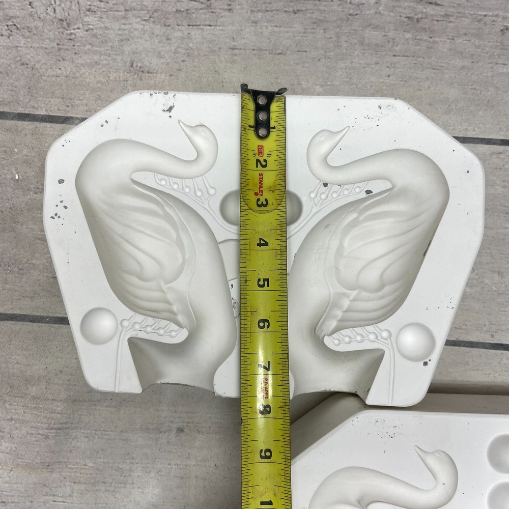 Atlantic Mold Ceramic Casting Mold Swan Birds #A1815