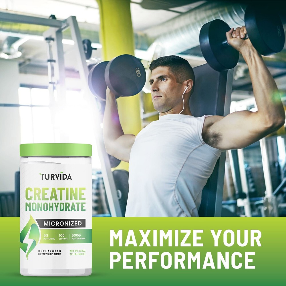 500g Creatine Monohydrate – Lab Tested, QR Code Verified, Unflavored