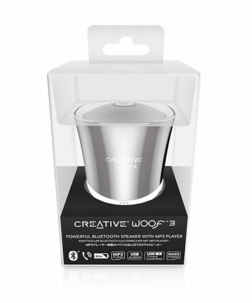 Creative Woof 3 Bluetooth Wireless Speaker Ideal Gift Item.