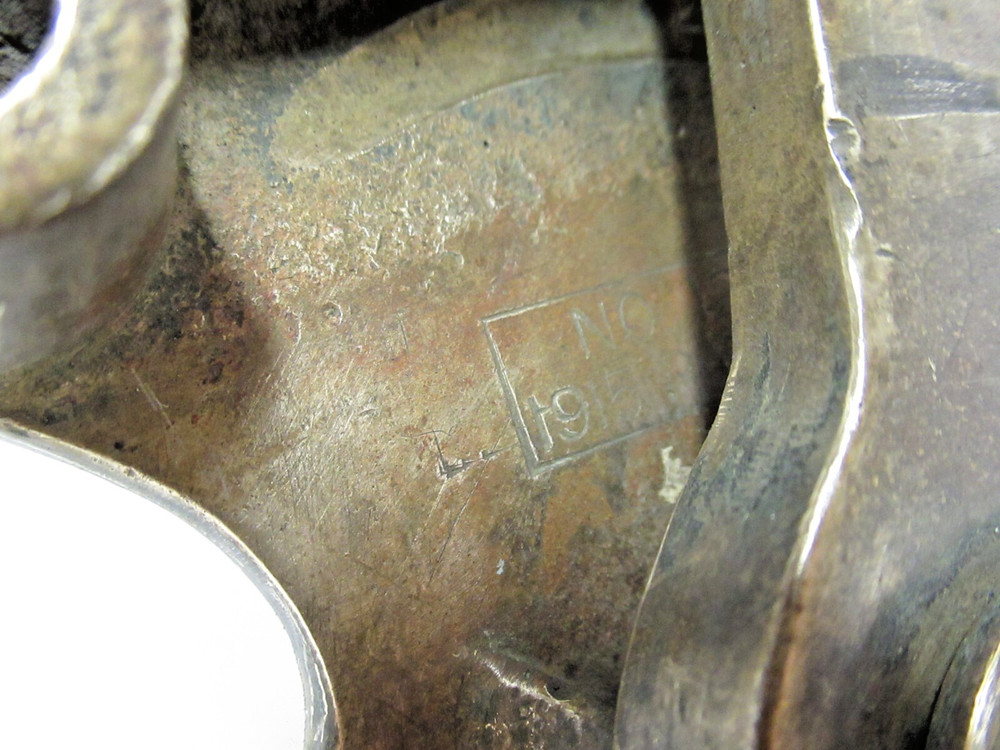 ANTIQUE BRASS ICE BOX HANDLE LATCH