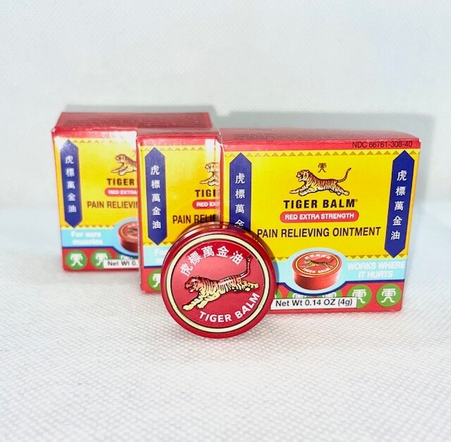 Tiger Balm Red Extra Strength ( 3 Pack ) .14oz each