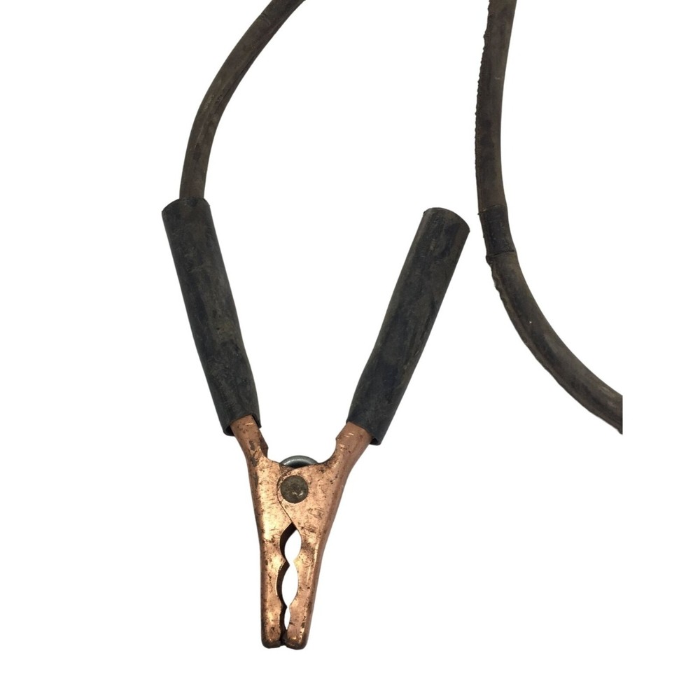 Black Vehicle Battery Jumper Cables