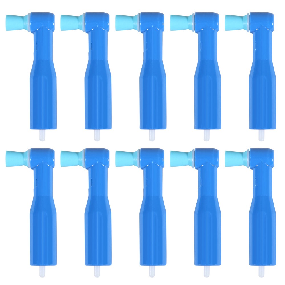 100 pcs Dental Disposable Prophy Angles Blue Top Quality!