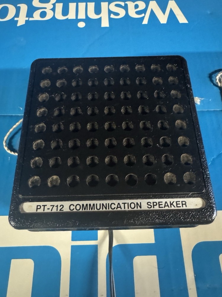 PT-712 COMMUNICATION SPEAKER Untested CB Radio